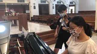 O Come All Ye Faithful Piano and Violin