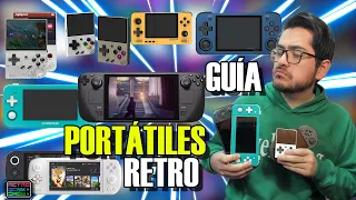 ¿Cuál te conviene? | Guía de portátiles RETRO: Miyoo, Retroid, Anbernic, Steam Deck...