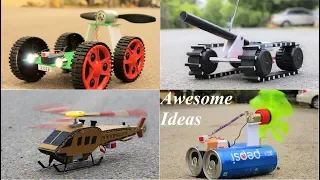 4 Amazing DIY RC Toys - 4 Incredible Ideas