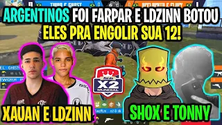 LDZINN E XAUAN VS SHOX E TONY - FARPARAM PERDENDO DE 6 A 1 E LDZINN - X2 MUNDIAL!