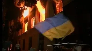 Майдан в регионах: стрельба, огонь и молитва