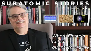 14 Subatomic Stories: Where Einstein failed - quantum gravity