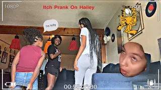 Itching powder prank on Hailey