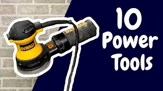 Top 10 Power Tools for Beginner Woodworkers