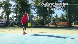 Backhands - Viti Tennis Academy Fiji