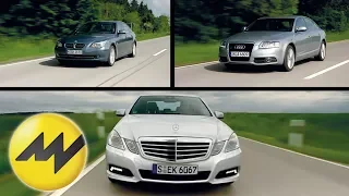 Audi A6 vs. Mercedes E-Klasse und BMW 530i