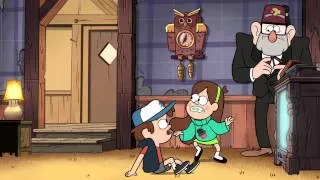 Scared Mabel- Gravity Falls scene