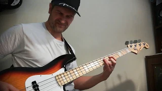 LEVEL 1 - Rocky IV - Robert Tepper  - No Easy Way Out  - bass cover - SX Vintage Jazz Bass 75