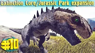 Годзилла в АРК и Гиганотозавры огромного лвла #10 Extinction Core и Jurassic Park Expansion