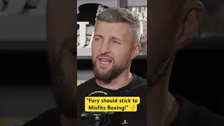 Carl Froch tells Tommy Fury to stick to Misfits Boxing! 👀