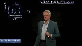 Rate of Energy Flux in an Electromagnetic Wave