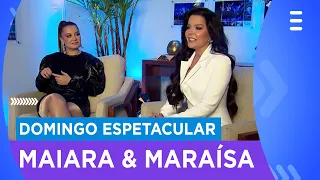 'Domingo Espetacular' acompanha os preparativos para a estreia de nova tour de Maiara & Maraísa