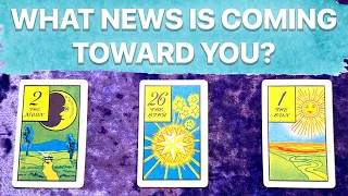 WHAT NEWS IS COMING YOUR WAY? 🔮 PICK A CARD TAROT READING