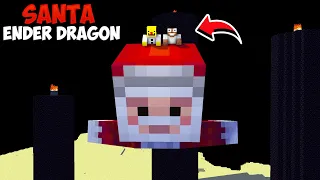 Minecraft, but SANTA Hunts you ||   Minecraft Mods || Minecraft gameplay