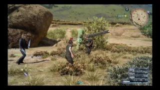 FINAL FANTASY XV cactuar needle gigantuar bounty