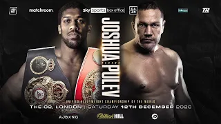 CONFIRMED: Anthony Joshua vs Kubrat Pulev, Dec 12th 2020