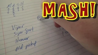 MASH - The Pen & Paper Future Prediction Game!