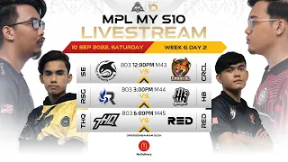 [ENG] MPL MY Season 10 Regular Season Week 6 Day 2