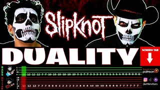 【SLIPKNOT】[ Duality ] cover by Dotti Brothers | GUITAR/BASS LESSON
