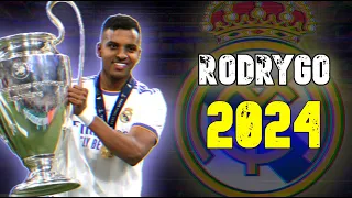 Rodrygo Goes 2024 ❯ "SOLO" - Clean Bandit ft. Demi Lovato ● Speed⚡, Dribbling Skills & Goals | HD