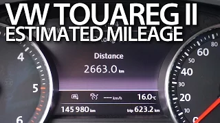 Volkswagen Touareg II (7P) estimated mileage check