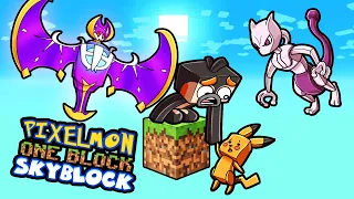 Pixelmon ONE BLOCK Skyblock Survival! (Minecraft)