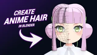 Blender For Beginners: Anime Hair