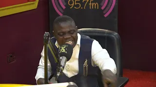 Alexis Shocked!  Prophet Larbi Gyimah sets Pure fm studio on Fire with Angelic Word"