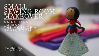Small Sewing Room Makeover - Using Ikea to Hack My Tiny Sewing Space