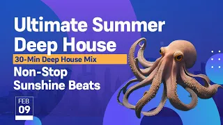 Ultimate Summer Music 2024 Chill: 30 Minutes Non-Stop Ocean Views | Non-Stop Sunshine Beats