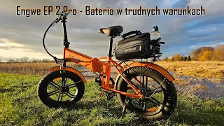 Engwe EP 2 Pro - Bateria w trudnych warunkach (czy 30km w tych warunkach to dużo?)