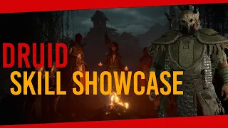 ALL Druid Skills Showcase 4K | Diablo IV