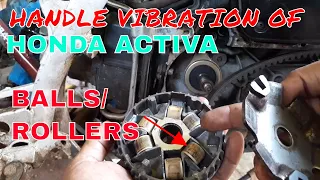 HOW TO FIX HANDLE VIBRATION OF HONDA ACTIVA.