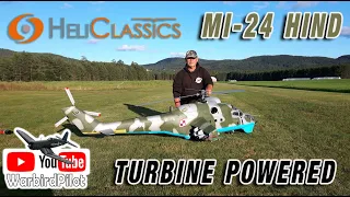 HeliClassics MI-24 Hind turbine rc heli