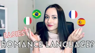 What is the EASIEST Romance language? // my thoughts and comparison between the 4 biggest // + a 🎁