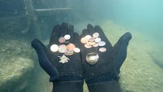 I Found a Big Gold AGGIE Ring Deep Underwater while Metal Detecting (Returned to Owner)