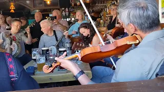 Craic in Galway: An evening of Traditional Irish Tunes at Monroe's.