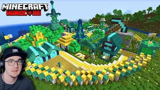 МАЙНКРАФТ ► Построил Самую БОГАТУЮ ДЕРЕВНЮ с ЖИТЕЛЯМИ в MineCraft Хардкоре ! ( NEKICH ) | Реакция