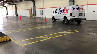 Fedex Express serpentine test for Non-Dot delivery drivers.