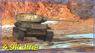 T-34-85 Rudy • 4 frags • 4.9k dmg • WoT Blitz