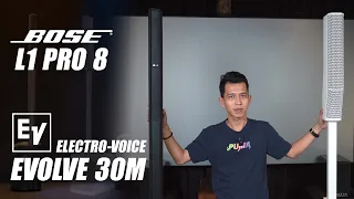 So Sánh "Loa EV EVOLVE 30M" và "BOSE L1 PRO 8" Thiết Kế - Tính Năng - Hát Karaoke | Thiên Vũ Audio