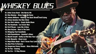 Relaxing Whiskey Blues Music | Best Of Slow Blues /Rock Ballads | Fantastic Electric Guitar Blues