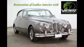 Jaguar MK 2 -  Leather Interior Restoration