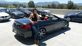 NEW 2017 BMW M6 Convertible / Exhaust Sound / 20" M Wheels / BMW Review