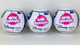 Disney Store Mini Brands Unboxing Zuru 5 Surprise