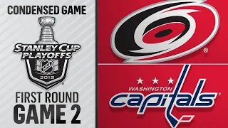 Каролина-Вашингтон, Игра2 | Carolina Hurricanes vs Washington Capital, Game2 (русс.ком.)