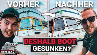 DESHALB ist das BOOT gesunken!? Neue FENSTER + Neuer STROM - Stahlboot Refit EP.05 | Projekt Beluga