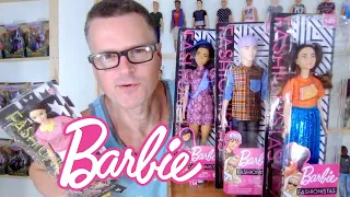 NEW 2020 ASIAN BARBIE FASHIONISTAS DOLL COLLECTION 143, 145, 154 UNBOXING REVIEW