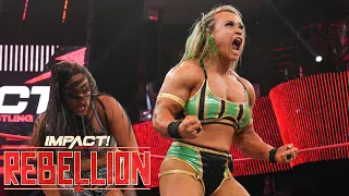 Jordynne Grace vs. Deonna Purrazzo to Crown NEW Knockouts World Champion | Rebellion 2023 Highlights