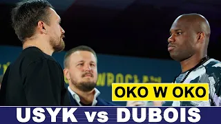 USYK vs DUBOIS FACE OFF